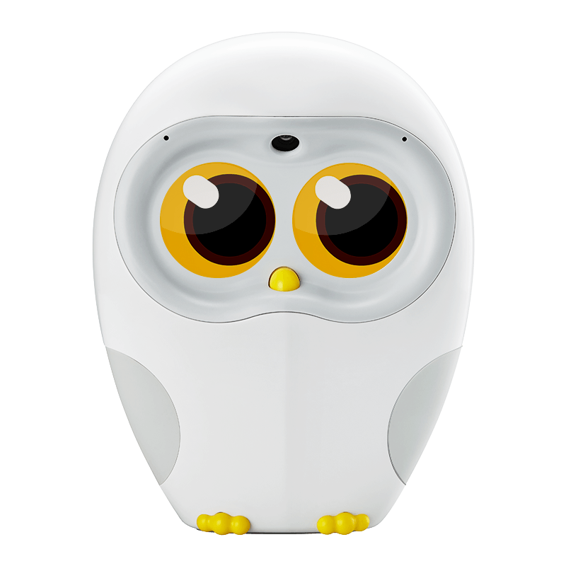 Front view of the Luka Reading Robot